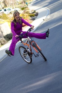 Neda Iranpour takes on training for Edible Pedal 100