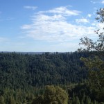 This is actually from the California side in Placerville. I like to ride both sides of the Sierra. We have views that people from around the world come to enjoy so I might as well milk it!